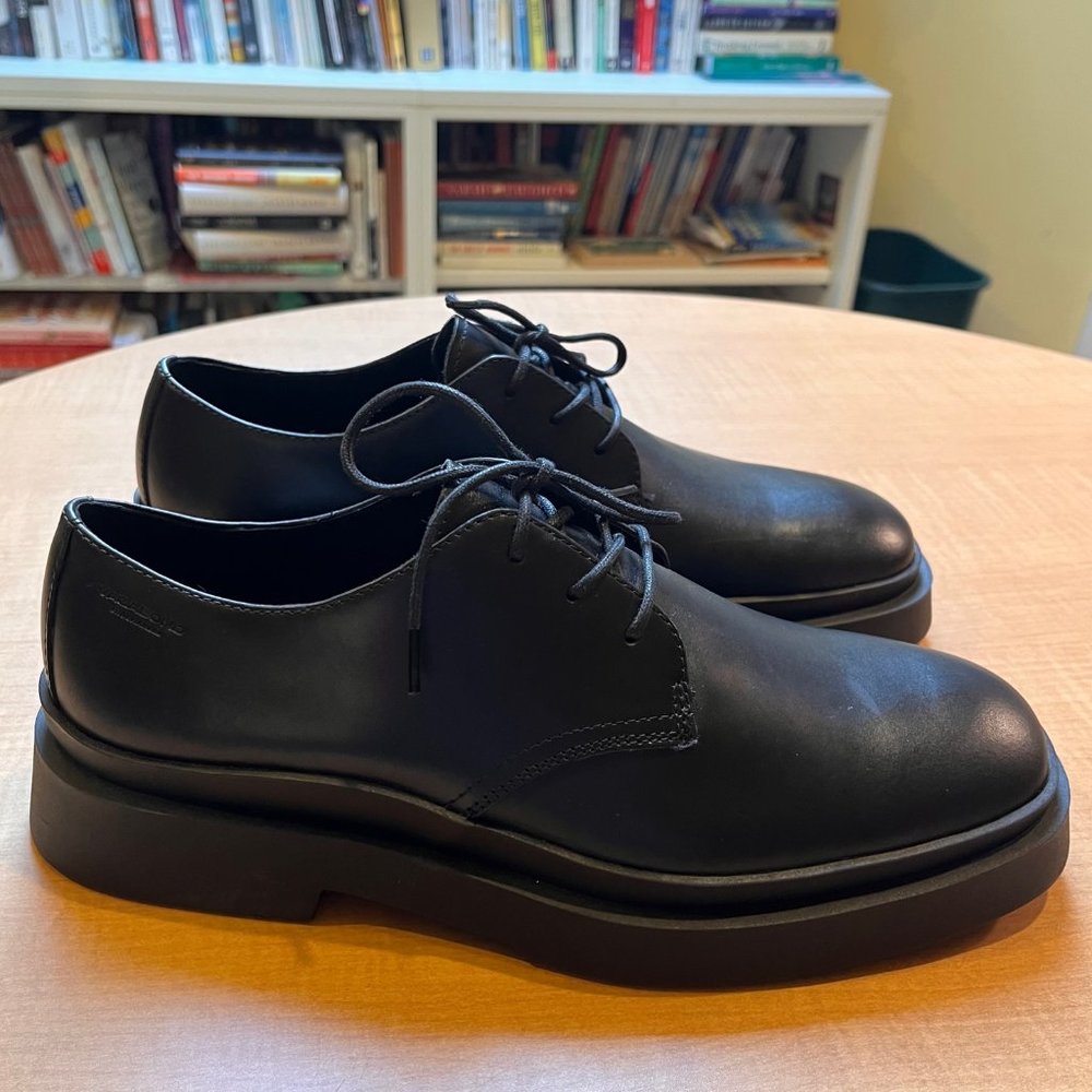 NEW Vagabond Men's "Andrew" Shoes in Black size 43 / 10.5